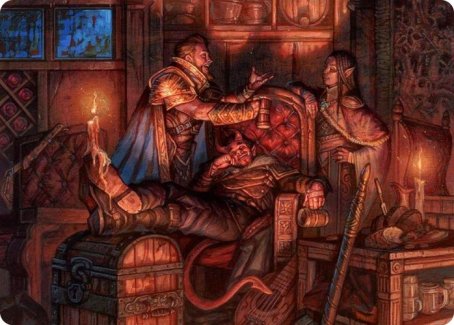 Long Rest Art Card [Dungeons & Dragons: Adventures in the Forgotten Realms Art Series] | Tabernacle Games