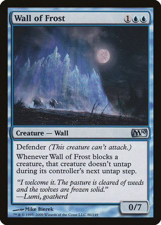 Wall of Frost [Magic 2010] | Tabernacle Games