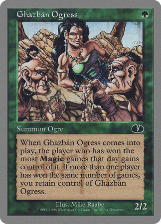 Ghazban Ogress [Unglued] | Tabernacle Games