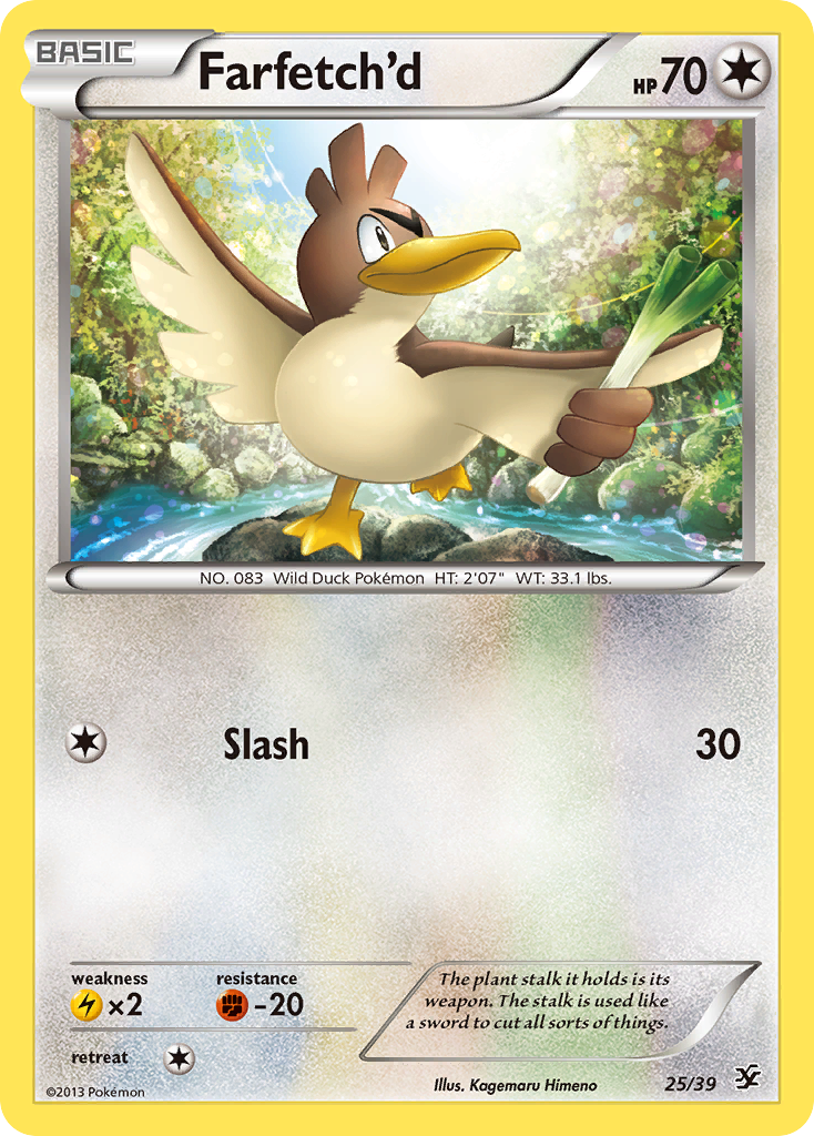 Farfetch'd (25/39) [XY: Kalos Starter Set] | Tabernacle Games