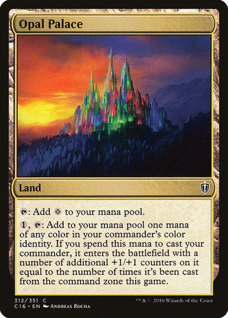 Opal Palace [Commander 2016] | Tabernacle Games