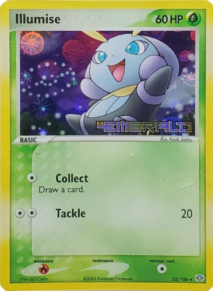 Illumise (32/106) (Stamped) [EX: Emerald] | Tabernacle Games