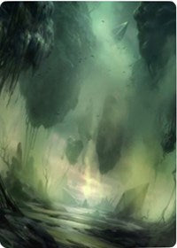 Swamp 1 Art Card [Zendikar Rising Art Series] | Tabernacle Games