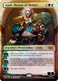 Ajani, Mentor of Heroes [Mythic Edition: Ravnica Allegiance] | Tabernacle Games