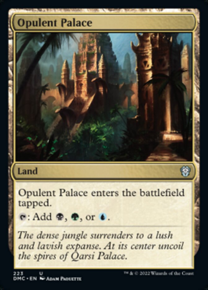 Opulent Palace [Dominaria United Commander] | Tabernacle Games