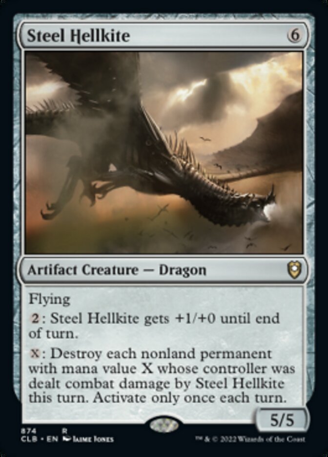 Steel Hellkite [Commander Legends: Battle for Baldur's Gate] | Tabernacle Games