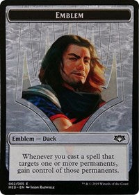 Emblem - Dack Fayden [Mythic Edition: Ravnica Allegiance] | Tabernacle Games