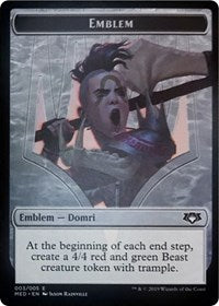 Emblem - Domri, Chaos Bringer [Mythic Edition: Ravnica Allegiance] | Tabernacle Games