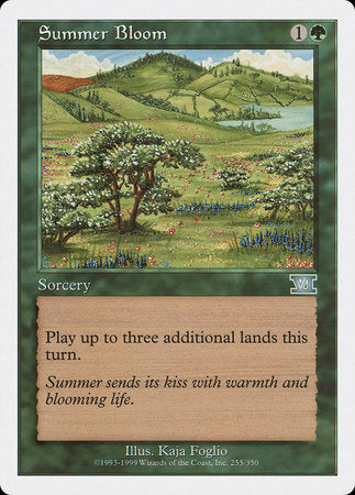 Summer Bloom [Classic Sixth Edition] | Tabernacle Games