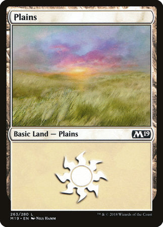 Plains (263) [Core Set 2019] | Tabernacle Games