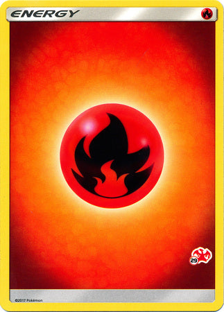 Fire Energy (Charizard Stamp #29) [Battle Academy 2020] | Tabernacle Games