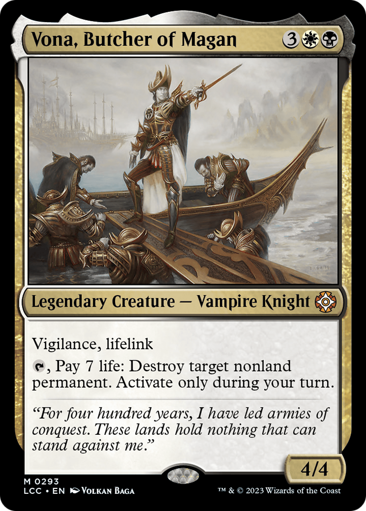 Vona, Butcher of Magan [The Lost Caverns of Ixalan Commander] | Tabernacle Games