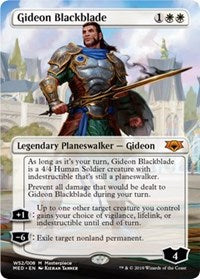 Gideon Blackblade [Mythic Edition: War of the Spark] | Tabernacle Games