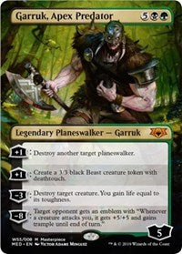 Garruk, Apex Predator [Mythic Edition: War of the Spark] | Tabernacle Games