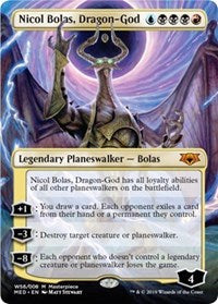 Nicol Bolas, Dragon-God [Mythic Edition: War of the Spark] | Tabernacle Games