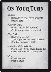 Rules Card (WAR Bundle) [Unique and Miscellaneous Promos] | Tabernacle Games