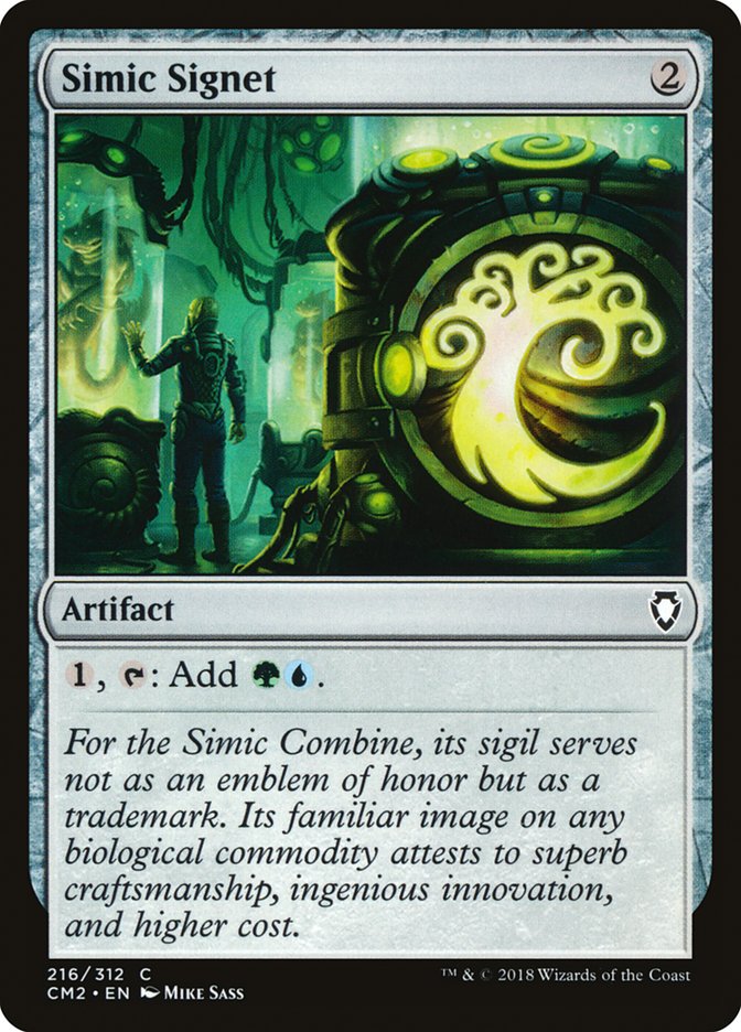 Simic Signet (216/312) [Commander Anthology Volume II] | Tabernacle Games