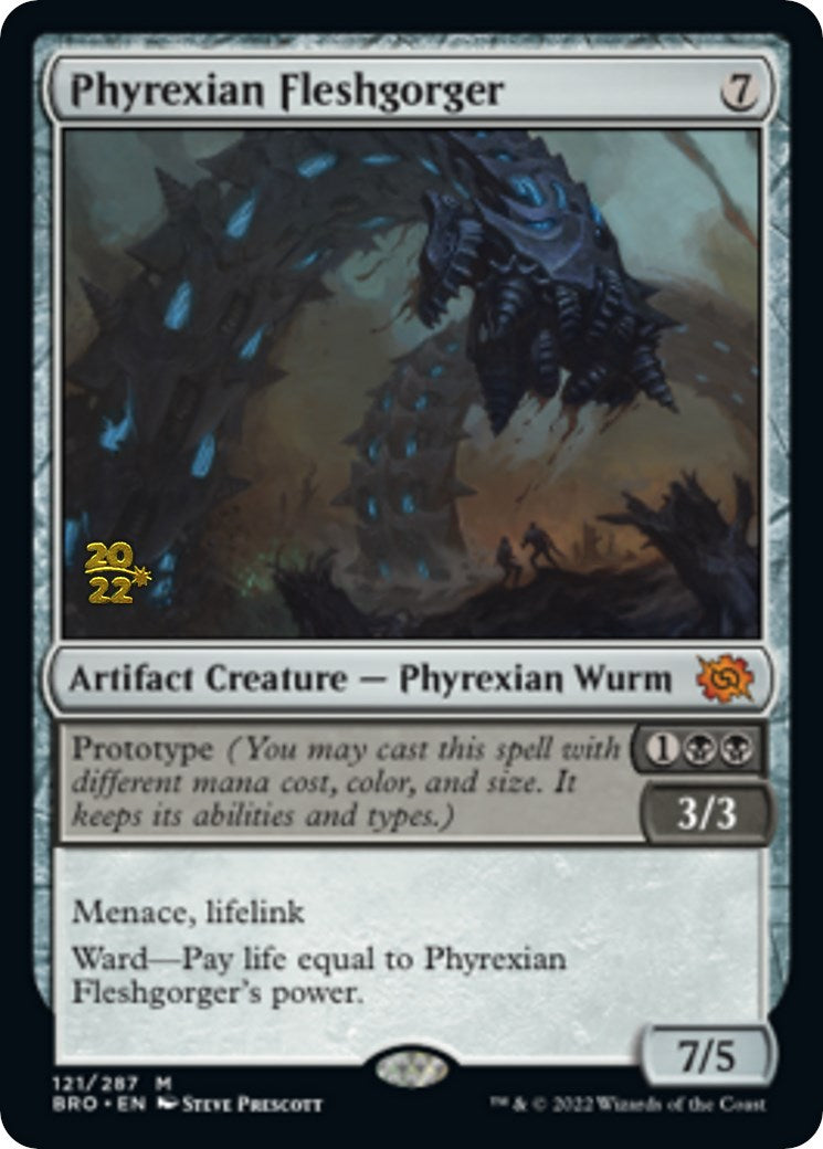 Phyrexian Fleshgorger [The Brothers' War: Prerelease Promos] | Tabernacle Games