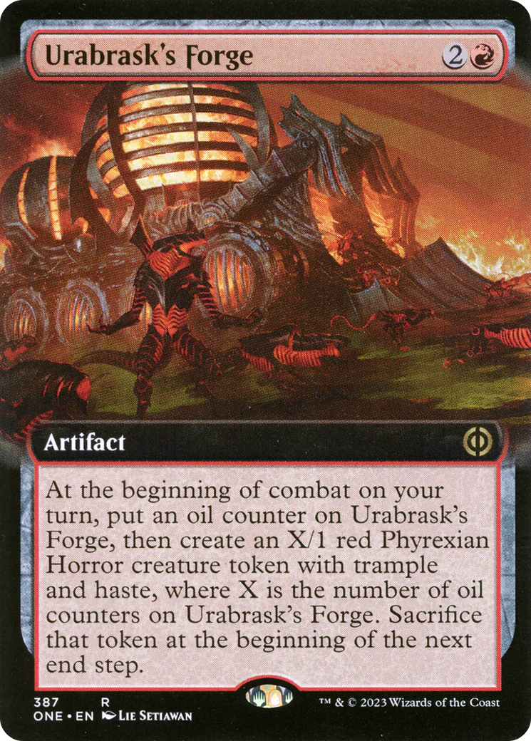 Urabrask's Forge (Extended Art) [Phyrexia: All Will Be One] | Tabernacle Games