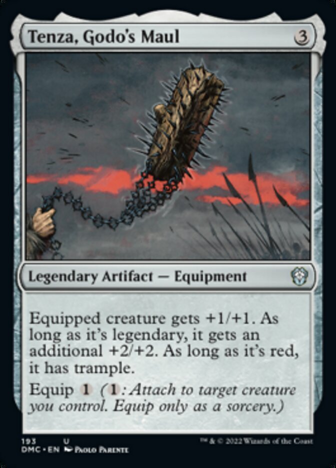 Tenza, Godo's Maul [Dominaria United Commander] | Tabernacle Games