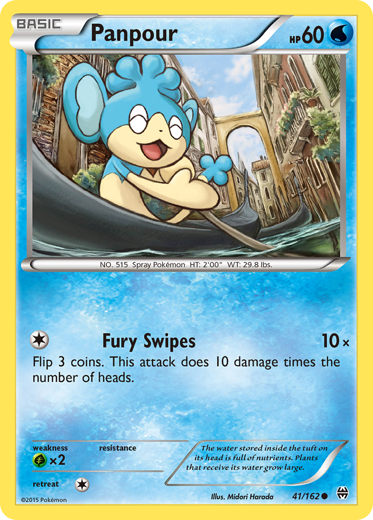 Panpour (41/162) [XY: BREAKthrough] | Tabernacle Games