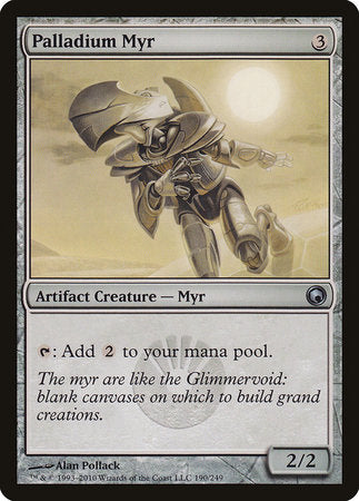 Palladium Myr [Scars of Mirrodin] | Tabernacle Games