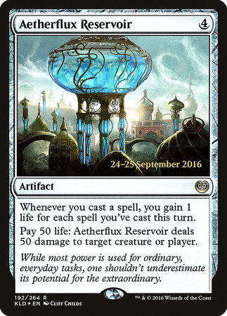 Aetherflux Reservoir [Kaladesh Promos] | Tabernacle Games