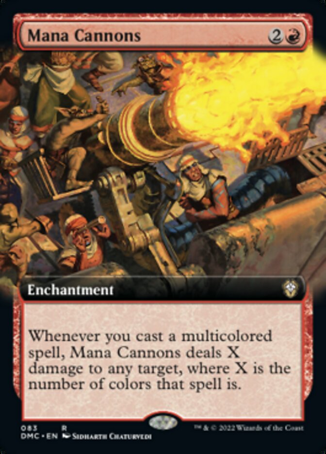 Mana Cannons (Extended Art) [Dominaria United Commander] | Tabernacle Games