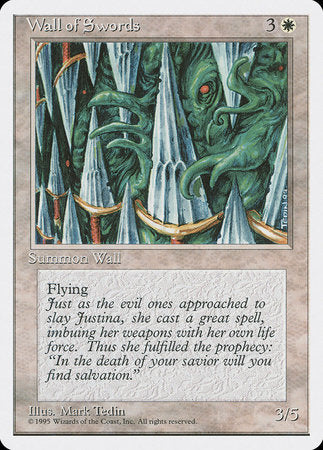 Wall of Swords [Fourth Edition] | Tabernacle Games