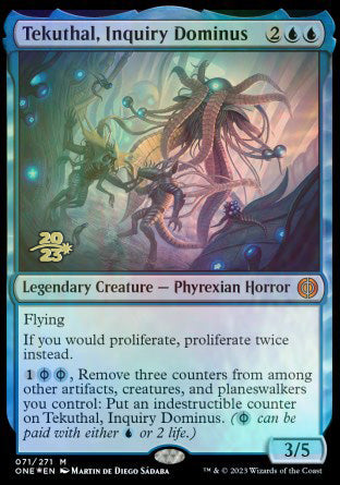 Tekuthal, Inquiry Dominus [Phyrexia: All Will Be One Prerelease Promos] | Tabernacle Games