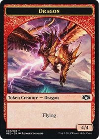 Dragon Token [Mythic Edition: War of the Spark] | Tabernacle Games