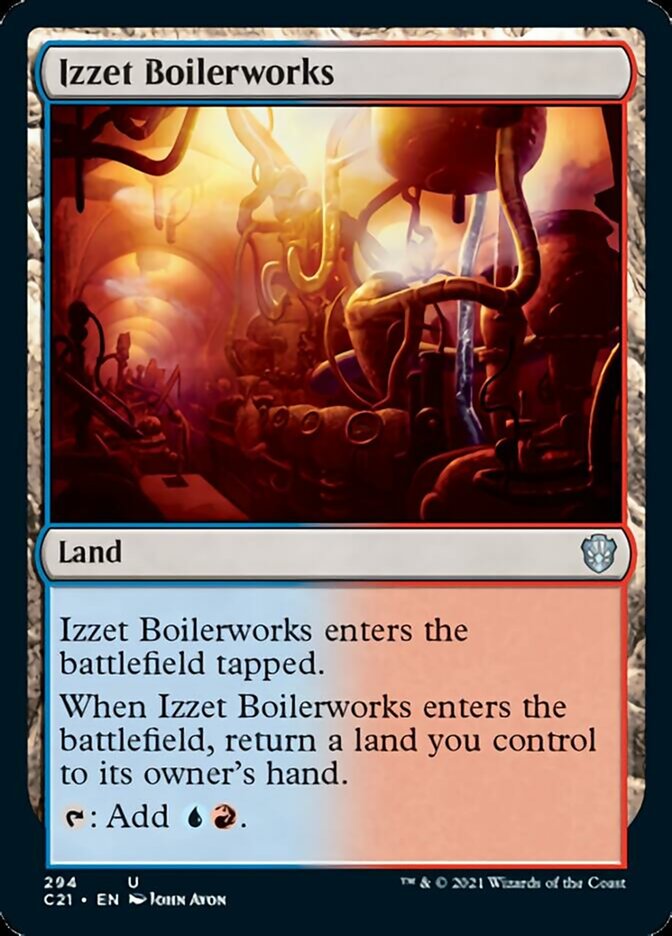 Izzet Boilerworks [Commander 2021] | Tabernacle Games