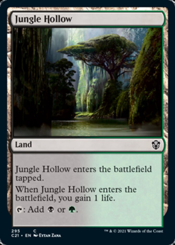 Jungle Hollow [Commander 2021] | Tabernacle Games