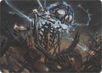 Lightning Skelemental (Art Series) [Art Series: Modern Horizons] | Tabernacle Games