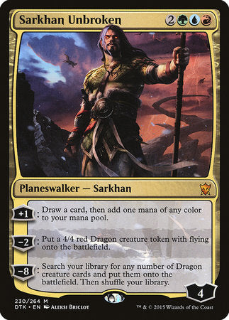 Sarkhan Unbroken [Dragons of Tarkir] | Tabernacle Games