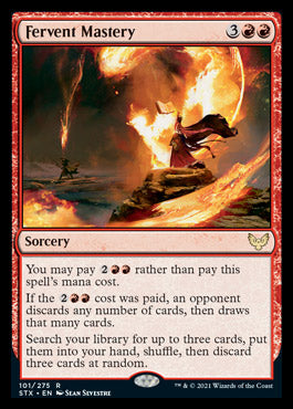 Fervent Mastery [Strixhaven: School of Mages] | Tabernacle Games
