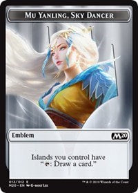 Emblem - Mu Yanling, Sky Dancer [Core Set 2020] | Tabernacle Games