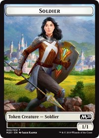 Soldier Token [Core Set 2020] | Tabernacle Games