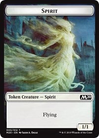 Spirit Token [Core Set 2020] | Tabernacle Games