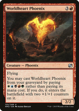 Worldheart Phoenix [Modern Masters 2015] | Tabernacle Games