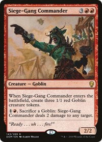 Siege-Gang Commander [Promo Pack: Core Set 2020] | Tabernacle Games