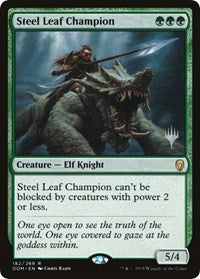 Steel Leaf Champion [Promo Pack: Core Set 2020] | Tabernacle Games