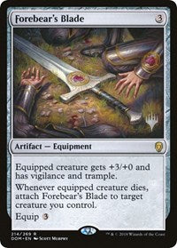 Forebear's Blade [Promo Pack: Core Set 2020] | Tabernacle Games