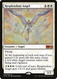 Resplendent Angel [Promo Pack: Core Set 2020] | Tabernacle Games