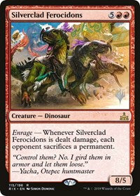 Silverclad Ferocidons [Promo Pack: Core Set 2020] | Tabernacle Games