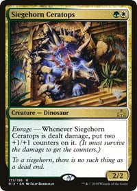 Siegehorn Ceratops [Promo Pack: Core Set 2020] | Tabernacle Games