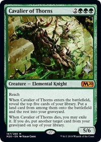 Cavalier of Thorns [Promo Pack: Core Set 2020] | Tabernacle Games