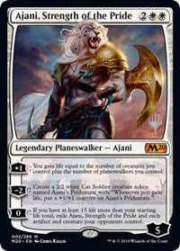 Ajani, Strength of the Pride [Promo Pack: Core Set 2020] | Tabernacle Games