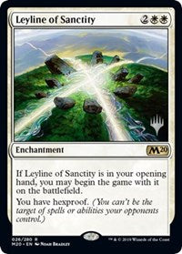 Leyline of Sanctity [Promo Pack: Core Set 2020] | Tabernacle Games