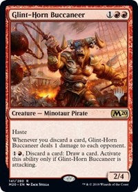 Glint-Horn Buccaneer [Promo Pack: Core Set 2020] | Tabernacle Games